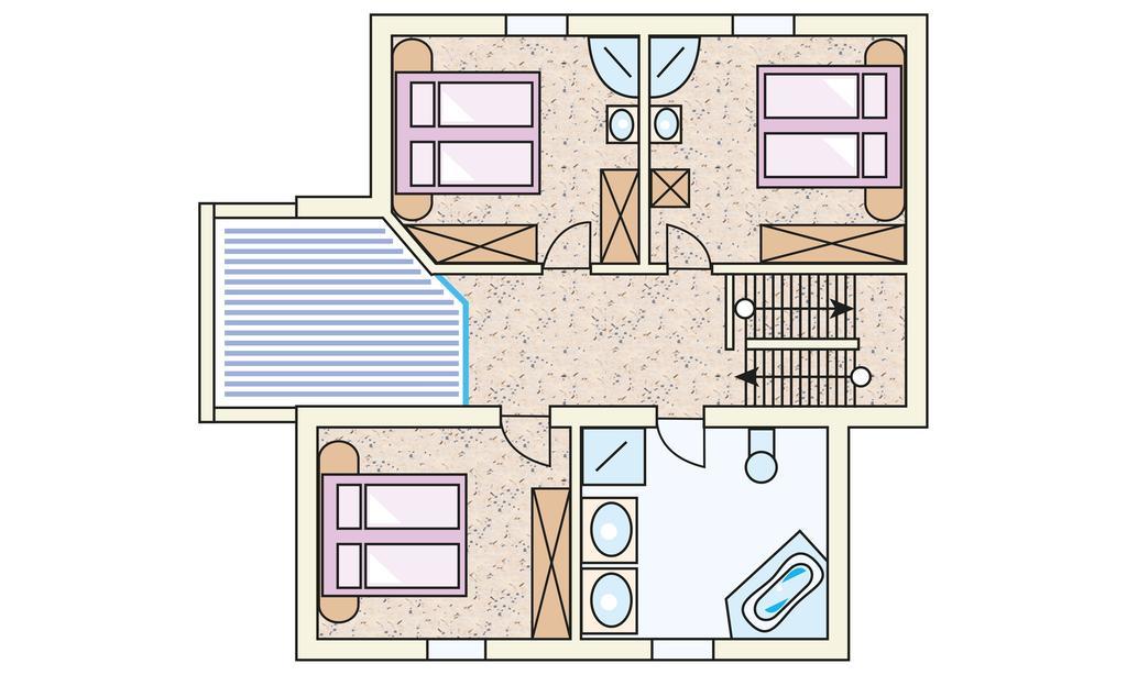 Chalet Muehle レンゲンフェルト 部屋 写真